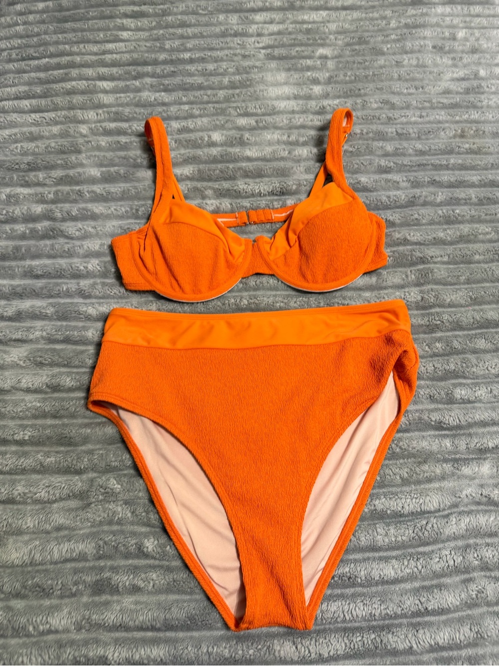 Cupshe Orange Two-Piece Bikini Set